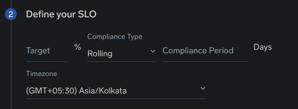 Monitor-based SLO